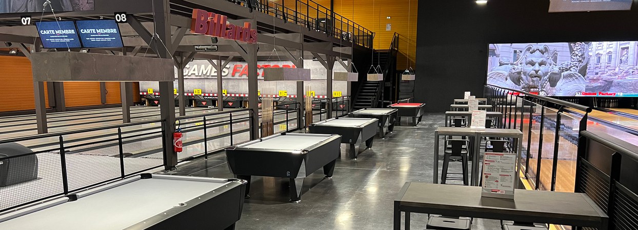 Games Factory - Troyes - QubicaAMF Pojets de bowling